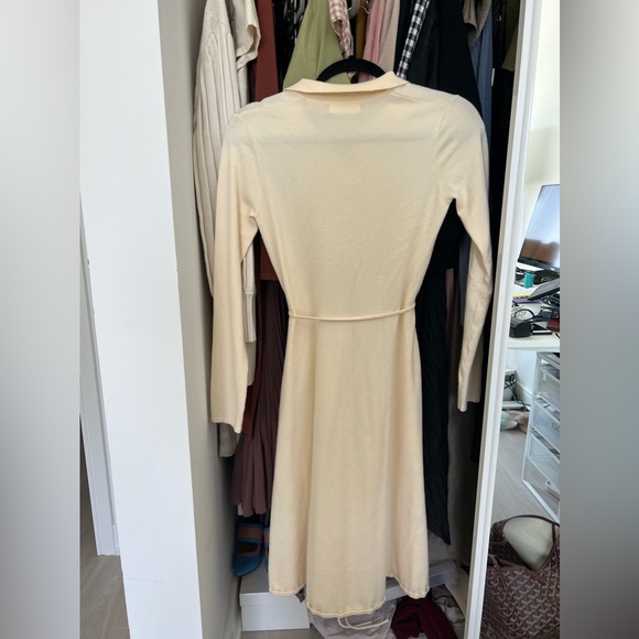 Oak+Fort Cream Knit dress - Picture 4 of 6